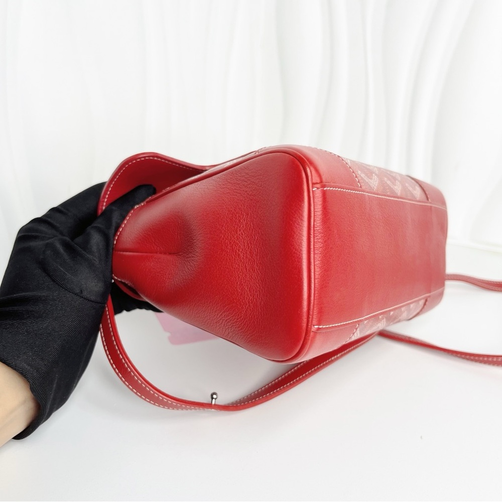 Goyard Shoulder Bag Saigon Mini in Red - Picture 4 of 8